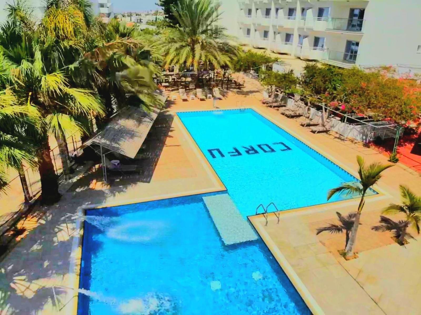Corfu Hotel Ayia Napa Bagian luar foto